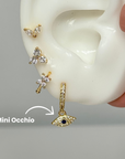 Mini Occhio Earrings